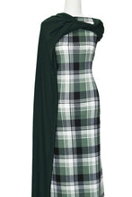 Load image into Gallery viewer, Sage Plaid - $22 pm - French Terry