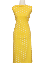 Load image into Gallery viewer, Yellow Crosses - $18.50 pm - 100% Cotton (Knit)
