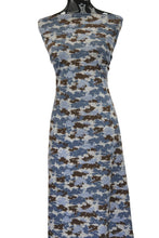 Load image into Gallery viewer, Blue Camo - $19 pm - Cotton Spandex