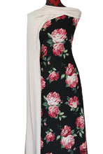 Load image into Gallery viewer, Midnight Flower - $17.50 pm - Crepe Siena