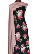 Load image into Gallery viewer, Midnight Flower - $17.50 pm - Crepe Siena