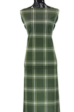 Load image into Gallery viewer, Olive Plaid - $22 pm - Scuba