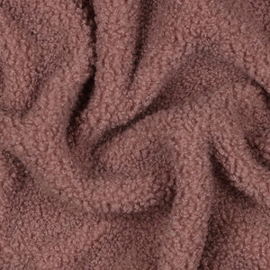 Dark Blush - $38.00pm - Teddy Fleece Double Sided - European Collection