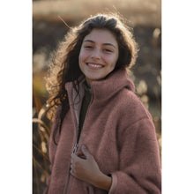 Load image into Gallery viewer, Dark Blush - $38.00pm - Teddy Fleece Double Sided - European Collection