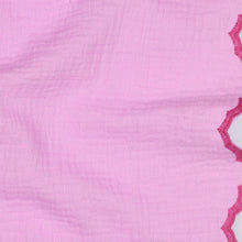 Load image into Gallery viewer, Pink Double Gauze 2 Sided Scallop - $33.50pm