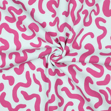 Load image into Gallery viewer, Squiggles in Light Blue - $37.00pm - Jogging Fleece - European Collection