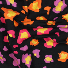 Load image into Gallery viewer, Glitter Animal Print in Black - $35.00pm - Cotton Elastane - European Collection