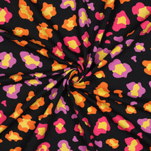 Load image into Gallery viewer, Glitter Animal Print in Black - $35.00pm - Cotton Elastane - European Collection