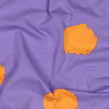 Load image into Gallery viewer, Big Dots in Purple - $34.00pm - Cotton Elastane - European Collection