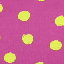Load image into Gallery viewer, Big Dots in Fuchsia - $34.00pm - Cotton Elastane - European Collection