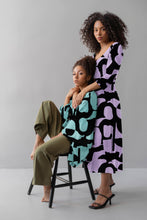 Load image into Gallery viewer, Never Again in Purple - $34.50pm - Stretch Woven - European Collection