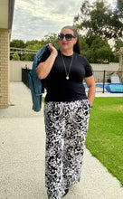 Load image into Gallery viewer, Libra in Black 100% Linen - $26pm