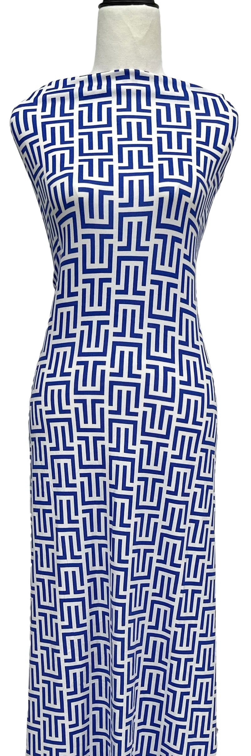Act Natural in Blue - $20 pm - Double Brushed Poly
