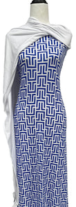Act Natural in Blue - $20 pm - Double Brushed Poly