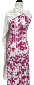 Act Natural in Pink - $20 pm - Double Brushed Poly
