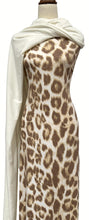 Load image into Gallery viewer, Animal Print in Cream - $20 pm - Double Brushed Poly