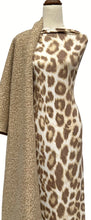 Load image into Gallery viewer, Animal Print in Cream - $20 pm - Double Brushed Poly