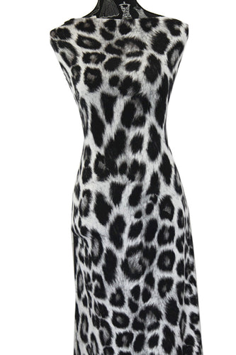 Animal Print in Silver - $16.50pm  MOTHER'S DAY SALE!! usually $20 pm - Double Brushed Poly