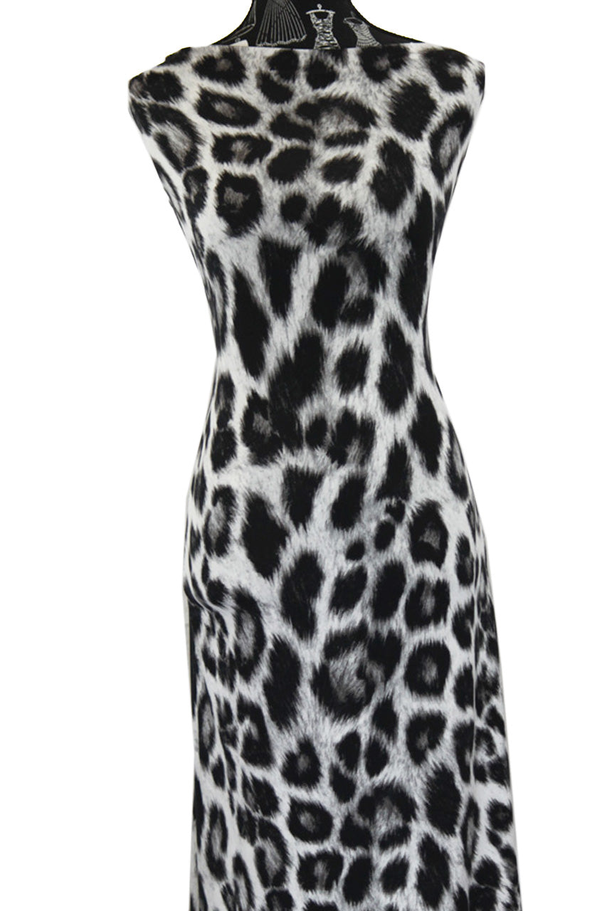 Animal Print in Silver - $16.50pm  MOTHER'S DAY SALE!! usually $20 pm - Double Brushed Poly