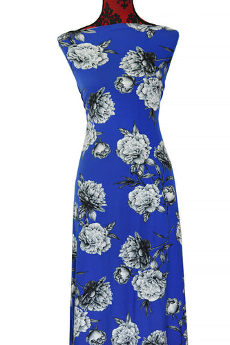 Bashful in Blue - $16.50pm  MOTHER'S DAY SALE!! usually $20 pm - Double Brushed Poly