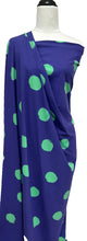 Load image into Gallery viewer, Big Dots in Blue - $34.00pm - Cotton Elastane - European Collection