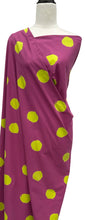 Load image into Gallery viewer, Big Dots in Fuchsia - $34.00pm - Cotton Elastane - European Collection