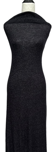 Black Striped - $21 pm - Brushed Sweater Knit