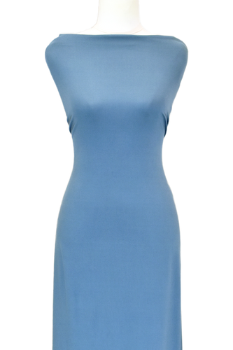 Blissful Blue - $19 pm - Double Brushed Poly