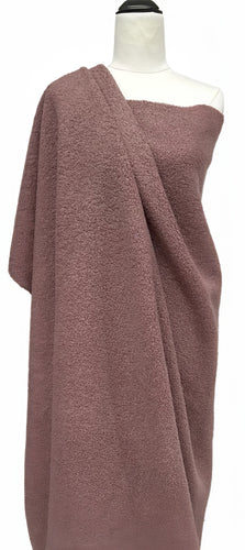 Dark Blush - $38.00pm - Teddy Fleece Double Sided - European Collection