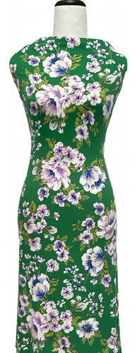 Brunch Date in Green - $20 pm - Double Brushed Poly
