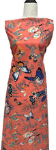 Load image into Gallery viewer, Butterfly in Coral - $17.50 pm - 100% Cotton