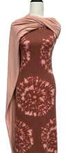 Load image into Gallery viewer, Circle Tie Dye in Rust - $22 pm - French Terry