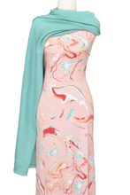 Load image into Gallery viewer, Crackle in Pink - $20 pm - Double Brushed Poly
