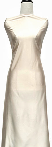 Cream - $24.50 pm - Stretch Bridal Satin