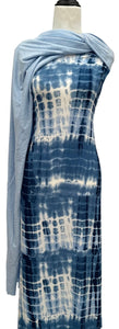 Denim Blue Tie Dye - $21.50 pm - Rib Knit