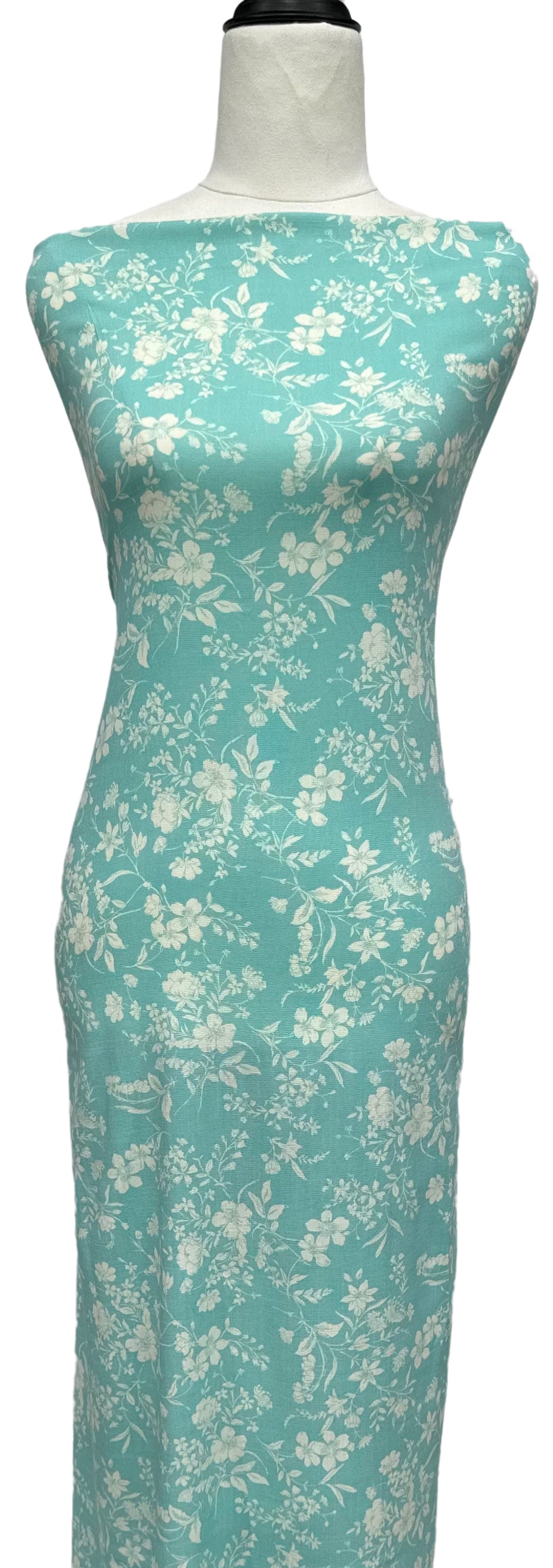 Don't Forget Me in Aqua - $23 pm - Linen Slub