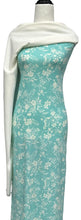 Load image into Gallery viewer, Don&#39;t Forget Me in Aqua - $23 pm - Linen Slub