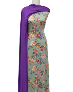 Easy Love in Green - $19.50 pm - Poly Rayon Spandex