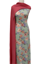Load image into Gallery viewer, Easy Love in Green - $19.50 pm - Poly Rayon Spandex