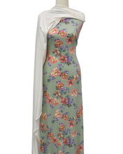 Load image into Gallery viewer, Easy Love in Green - $19.50 pm - Poly Rayon Spandex