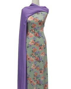 Easy Love in Green - $19.50 pm - Poly Rayon Spandex