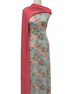 Easy Love in Green - $19.50 pm - Poly Rayon Spandex