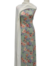 Load image into Gallery viewer, Easy Love in Green - $19.50 pm - Poly Rayon Spandex