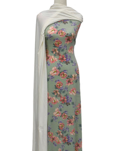 Easy Love in Green - $19.50 pm - Poly Rayon Spandex