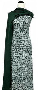 Echo in Green - $20 pm - Double Brushed Poly