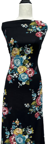 Eden in Black - $20 pm - Double Brushed Poly