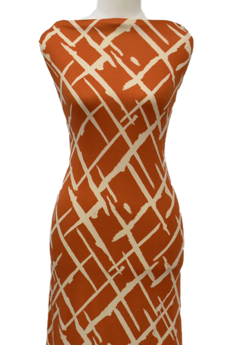 Effortless in Rust - $20 pm - Double Brushed Poly
