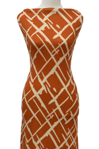 Effortless in Rust - $20 pm - Double Brushed Poly