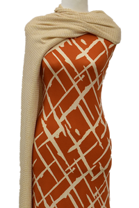 Effortless in Rust - $20 pm - Double Brushed Poly