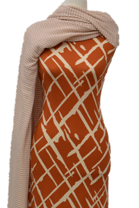 Effortless in Rust - $20 pm - Double Brushed Poly